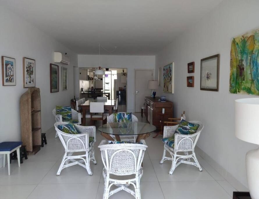 Apto De 3 Dorm De Frente Ao Mar กัวรูจา ภายนอก รูปภาพ