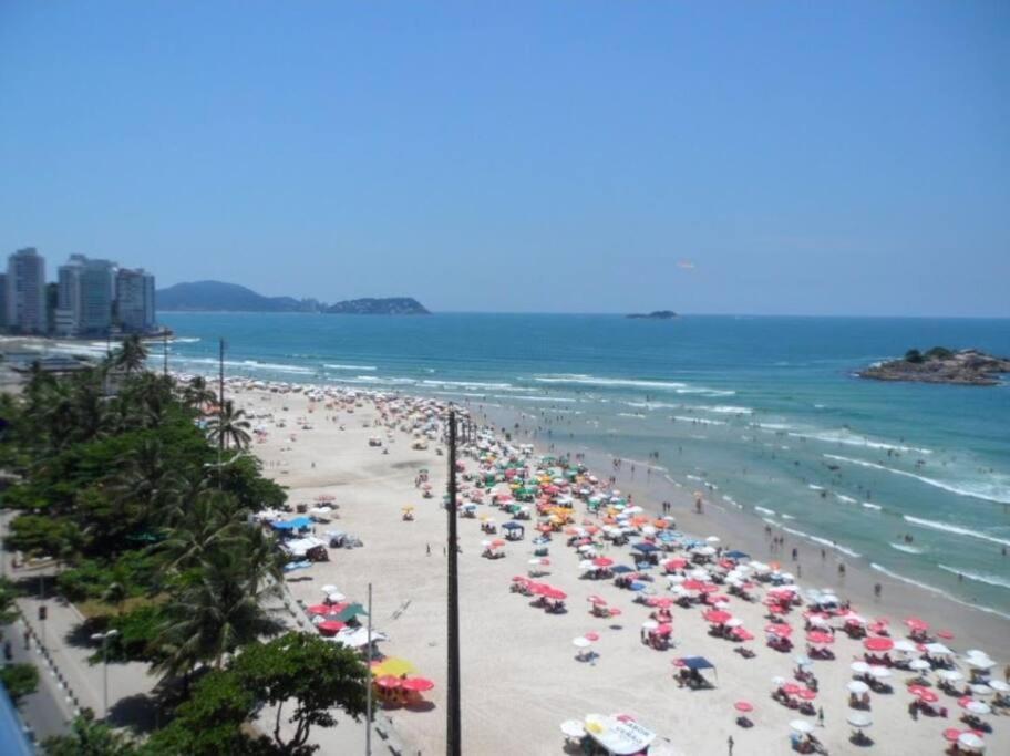 Apto De 3 Dorm De Frente Ao Mar กัวรูจา ภายนอก รูปภาพ